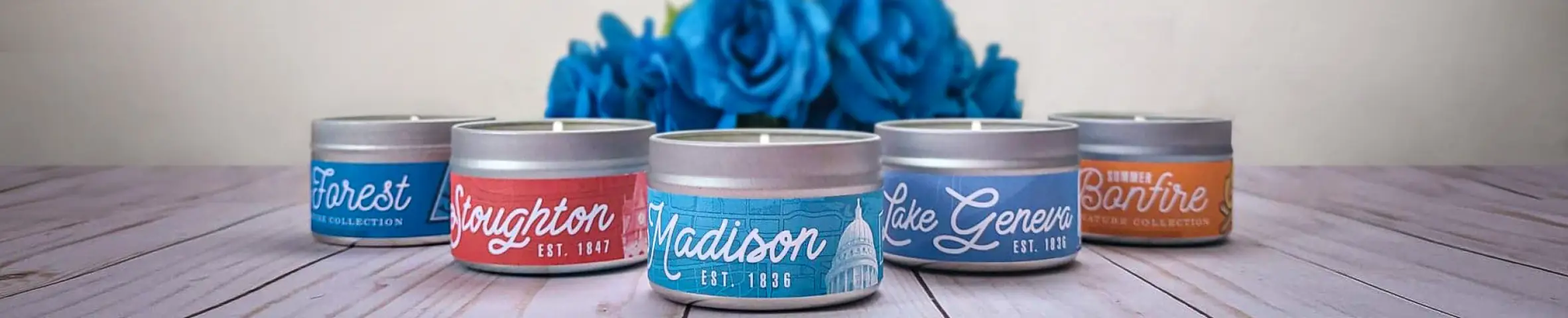 Wisconsin City Soy Candles