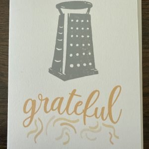 'Grateful' Card (Blank)