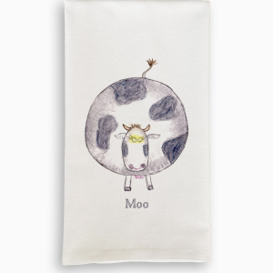 Moo Cow Tea Towel