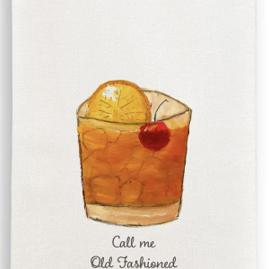 'Call Me Old Fashioned' Tea Towel