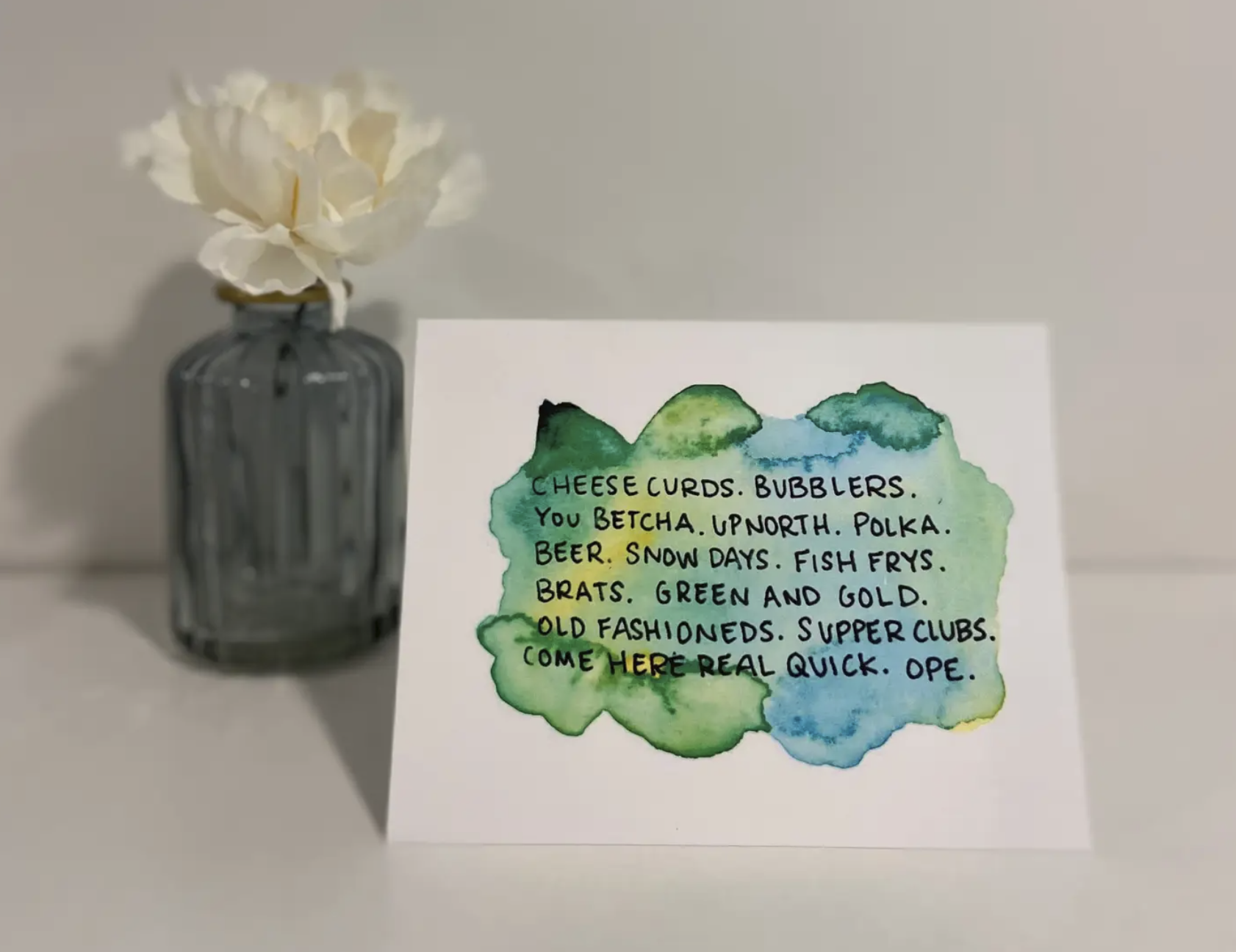 Wisconsin Culture Greeting Card