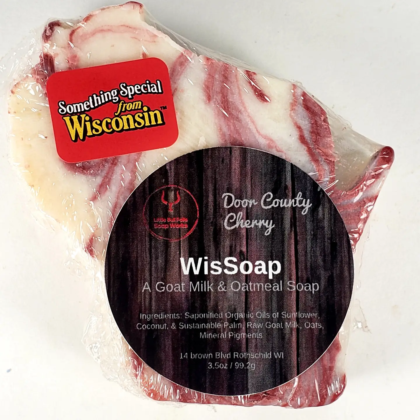 Wisconsin Shaped Goat Milk Soap